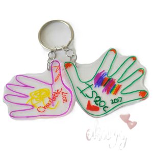Shrinky Dinks Keychains